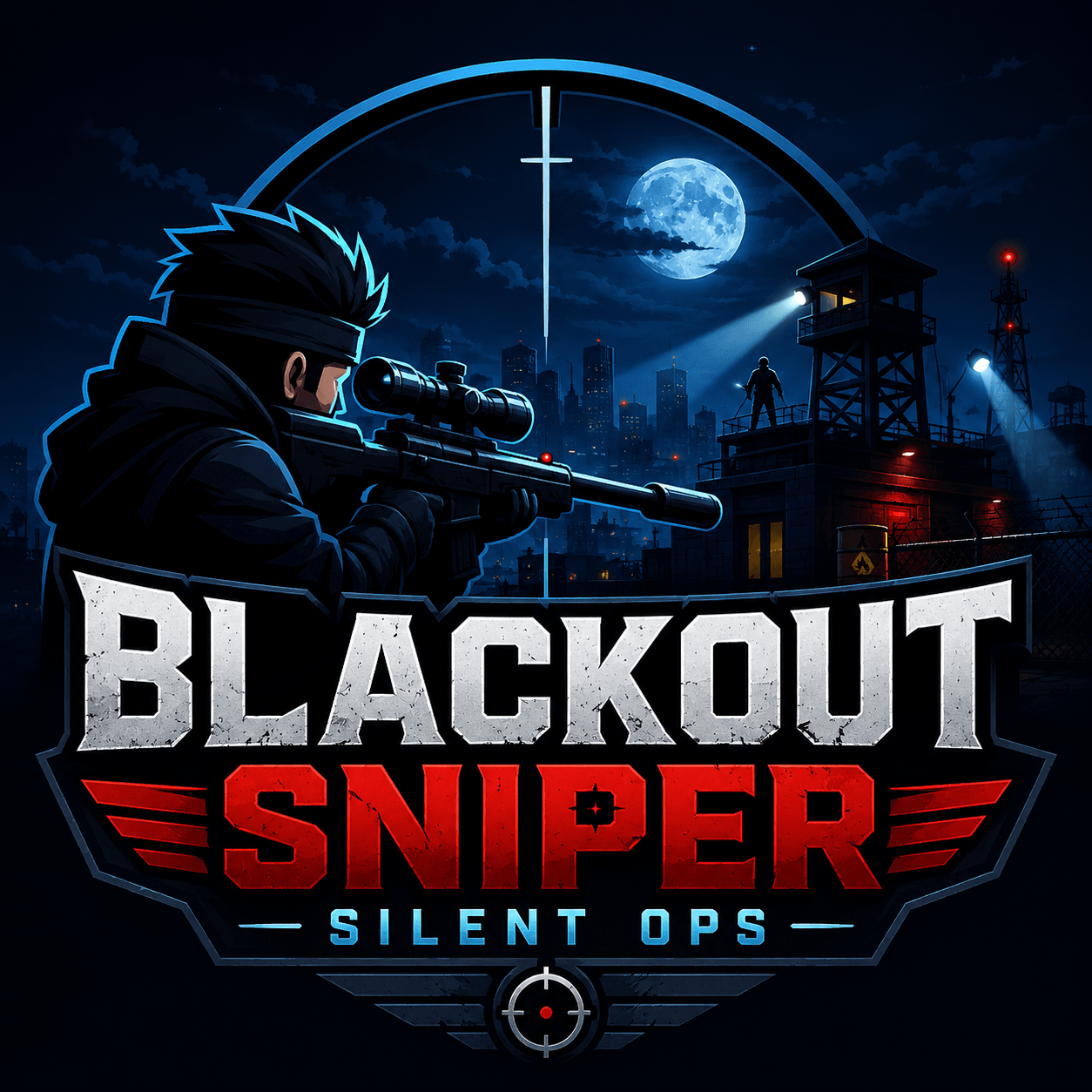 Blackout Sniper: Silent Ops - Stealth Shooter - free online game thumbnail