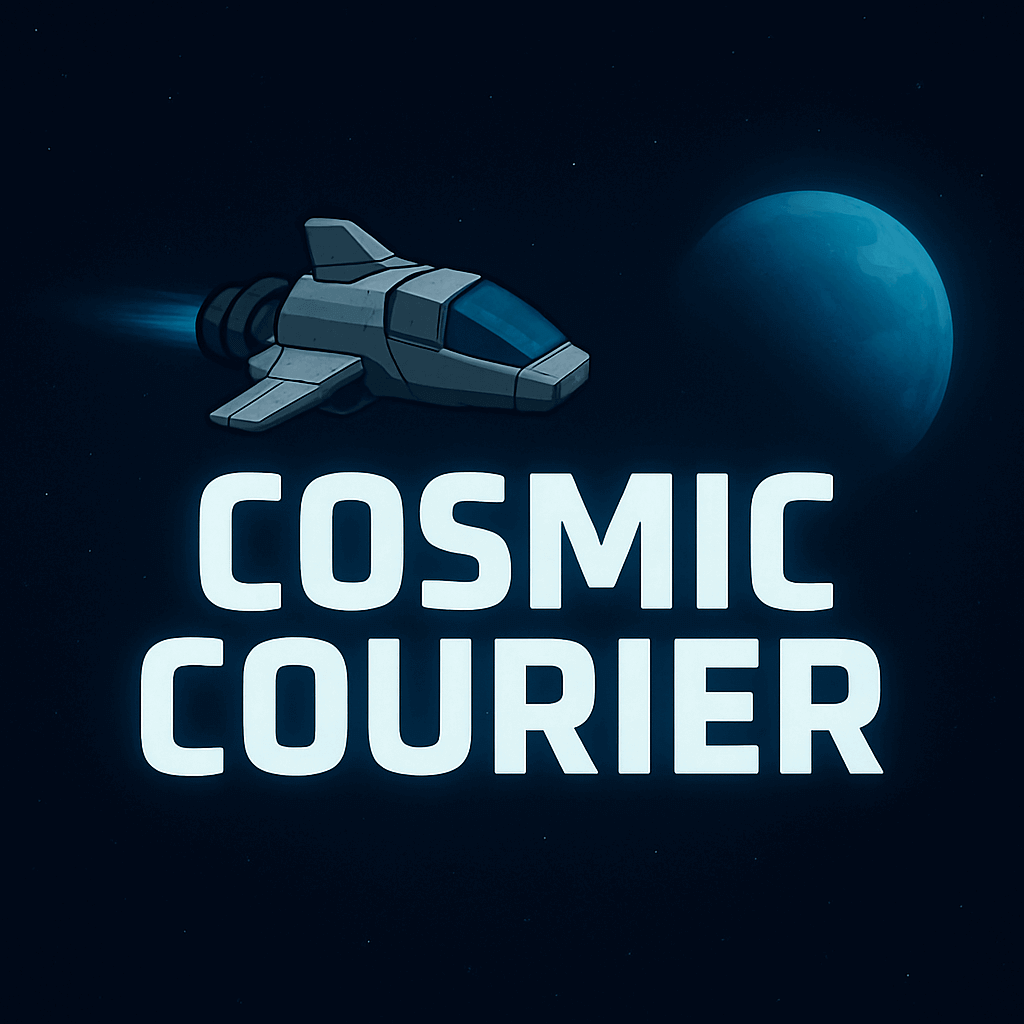 Cosmic Courier - Survive. Deliver. Conquer the Galaxy. - free online game thumbnail