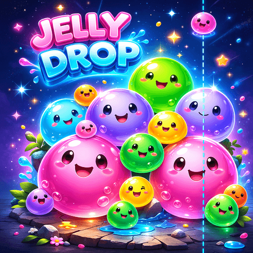 Jelly Merge: Drop Puzzle Game - free online game thumbnail