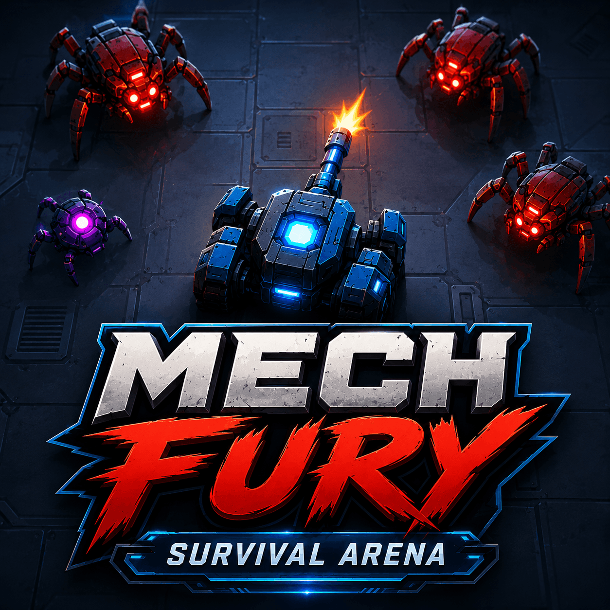 Mech Fury: Survival Arena - Mech Shooter Game - free online game thumbnail