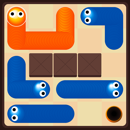 Snake Escape: Unblock Puzzle - free online game thumbnail